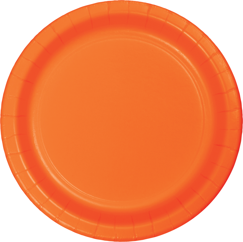 SUNKISSED ORANGE LUNCHEON PLATE