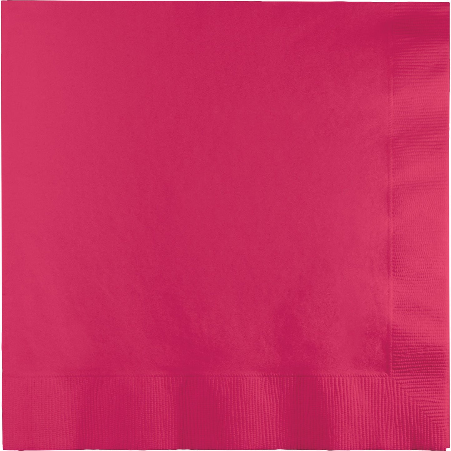 CANDY PINK BEVERAGE NAPKIN
