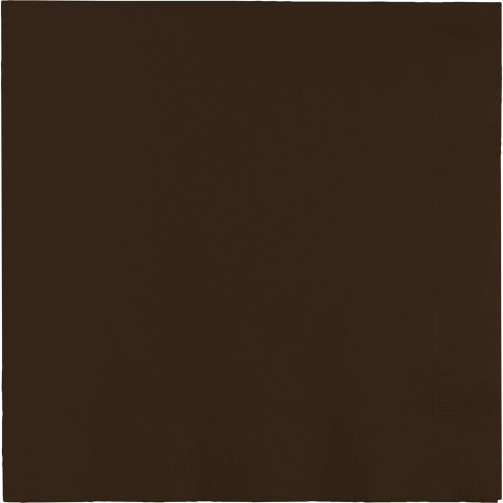 CHOCOLATE BROWN LUNCHEON NAPKIN