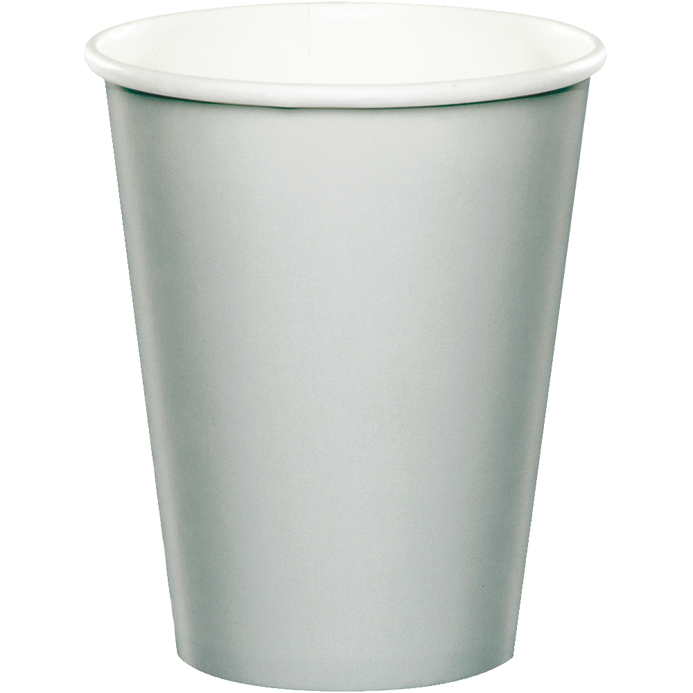 SHIMMERING SILVER CUPS 24ct