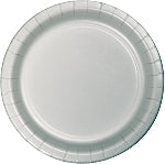 SHIMMERING SILVER DESSERT PLATE