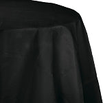 BLACK VELVET ROUND TABLECOVER