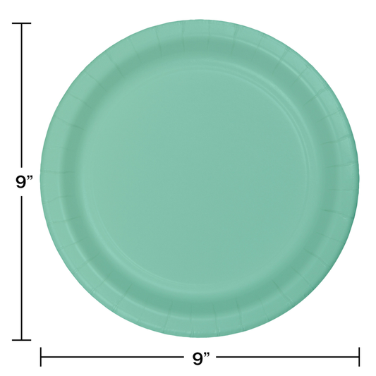 FRESH MINT LUNCHEON PLATE 24CT