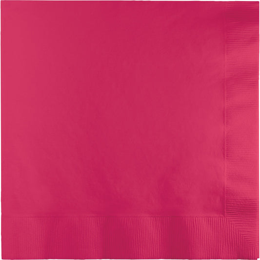 CANDY PINK BEVERAGE NAPKIN