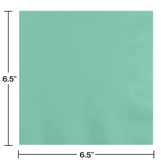 FRESH MINT BEVERAGE NAPKIN 50CT