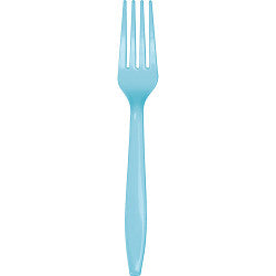 Pastel Blue Fork _- 24ct
