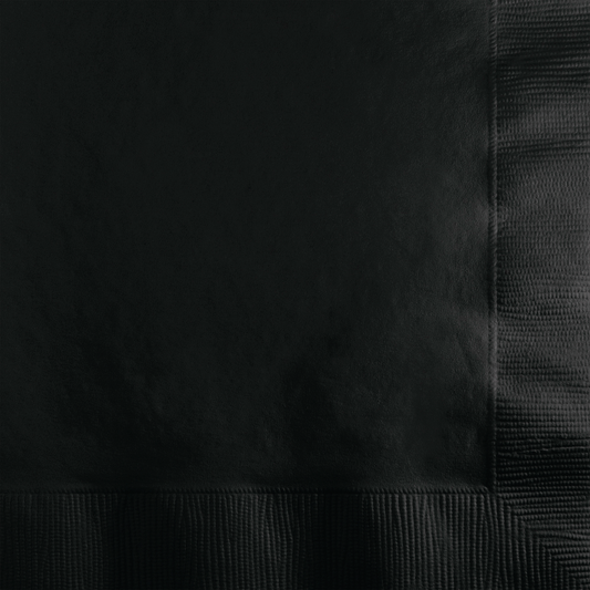 BLACK VELVET BEVERAGE NAPKIN 50CT